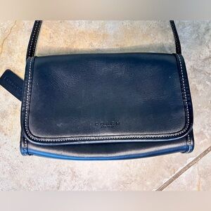 Coach Black Leather Crossbody Bag